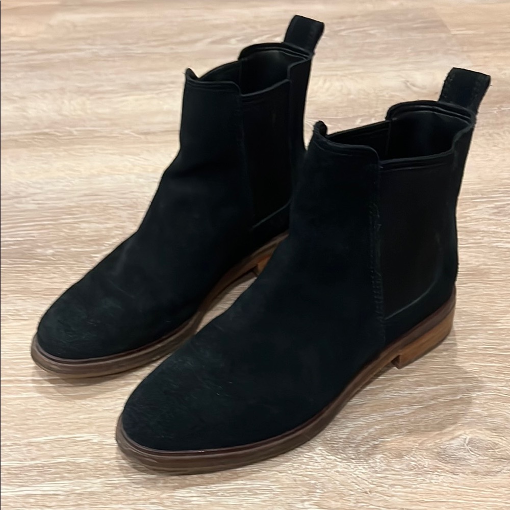 Clarks Black Chelsea Boots